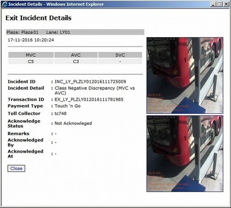 Incident Capturing System (ICS)